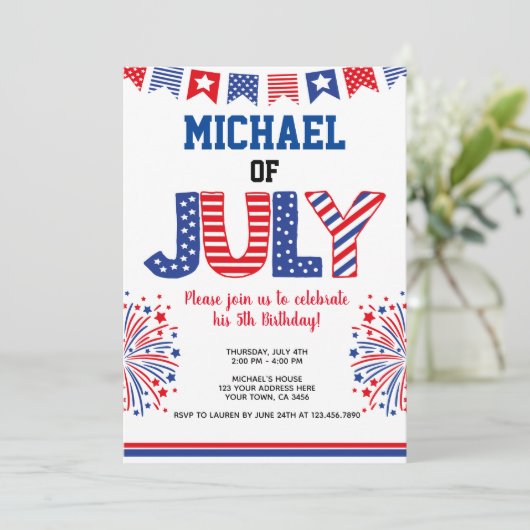 Invitation 4 juillet, Firecracker (Debout devant)