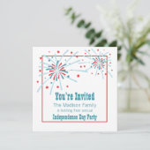 Invitation 4 juillet Fireworks Party (Debout devant)