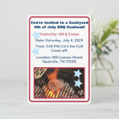 Invitation 4 juillet Hamburger Barbecue (Debout devant)