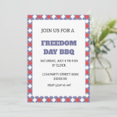 Invitation 4 juillet jour de l'indépendance (Debout devant)