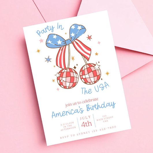 Invitation 4 juillet Party, Invi du parti patrioti
