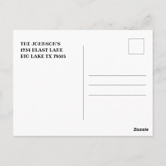 Invitation 4 juillet poisson frit (Dos)