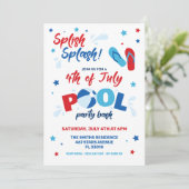 Invitation 4 juillet Pool Party (Debout devant)