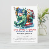 Invitation 4 juillet Pool Party (Debout devant)