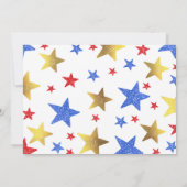 Invitation 4 juillet quatrième d'invitation d'anniversaire de (Dos)