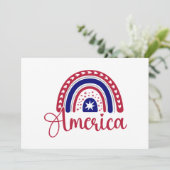 Invitation 4 juillet Rainbow America (Debout devant)