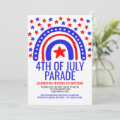 Invitation 4 juillet Rainbow Parade (Debout devant)