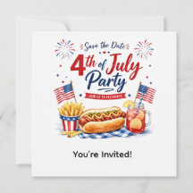 4 juillet, réservez la date  Fête de l'Indépendanc