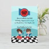 Invitation 4 juillet Sock Hop Party (Debout devant)