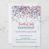 Invitation 4 juillet Stars (Devant)