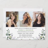 Invitation 4 Photo Eucalyptus Greenery Party (Dos)