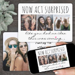 Invitation 4 Photo Maid of Honor or Bridesmaid Proposition am<br><div class="desc">Une façon réfléchie de demander à votre ami de partager votre journée spéciale est de lui donner un cadeau de collage photo customisé élégant qu'elle peut enregistrer comme un gardien. Cette carte d'invitation chic et moderne est une façon élégante de dire "serez-vous ma bonne d'honneur / demoiselle d'honneur ?" Toutes...</div>
