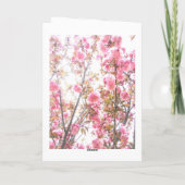 Invitation 4e anniversaire Rose Floral Quatrième âge personna (Dos)