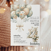 Invitation 4e anniversaire Whimsical