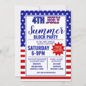 Invitation 4e fête de l'indépendance du juke (Devant)