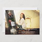 Invitation 4PHOTO Filmstrip Graduating Class de 2019 (Devant)