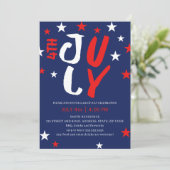 Invitation 4th July Stars Family Reunion (Debout devant)