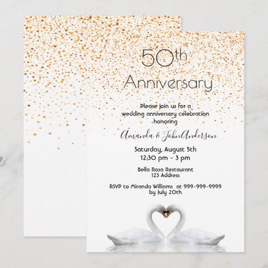 INVITATION 50 (Devant / Derrière)