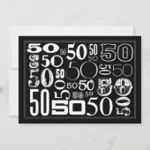 Invitation 50, 50, et plus de 50 ! (Devant)