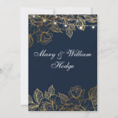 Invitation "50 ans de l'éternité : un anniversaire à retenir" (Dos)