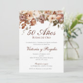 Invitation 50 ans de mariage (Debout devant)