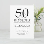 Invitation 50 ans et Fabuleux Points Classiques 50e Anniversa (Debout devant)