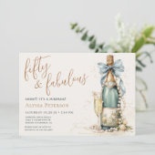 Invitation 50 ans et Fabuleux Script Surprise 50e Anniversair (Debout devant)