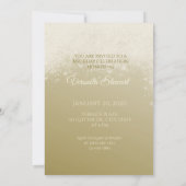 Invitation 50 et fabuleuse Parties scintillant d'anniversaire (Dos)