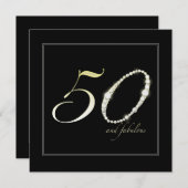 Invitation 50 et fabuleux (Devant / Derrière)