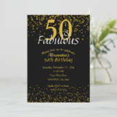 Invitation 50 et Fabuleux anniversaire (Debout devant)