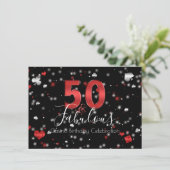 Invitation 50 et fabuleux| Casino Vegas Anniversaire (Debout devant)