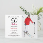 Invitation 50 et Fabuleux fête d'anniversaire (Debout devant)