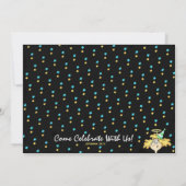 Invitation 50 et Fabulous Angel Cartoon Photo Anniversaire (Dos)