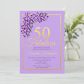Invitation 50 et Fabulous Gold 50e fête d'anniversaire (Debout devant)