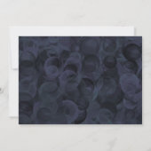 Invitation 50 et Fabulous Pink Black Photo fête d'anniversair (Dos)