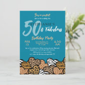 Invitation 50 & Fabuleux Turquoises Coeurs sauvages Cinquante (Debout devant)