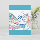 Invitation 50 & Fabulous Cougar Wildcat 50e fête d'anniversai (Debout devant)