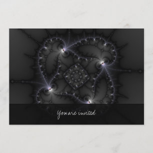 Invitation 50 Tons De Gris - Art Fractal