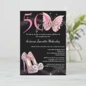 Invitation 50 y Invitacion Fabulosa - Espagnol 50e anniversai (Debout devant)