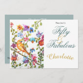 Invitation 50e (Devant / Derrière)