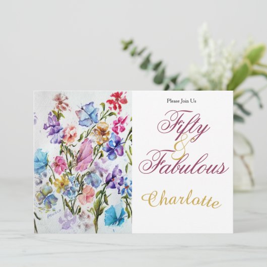 Invitation 50e (Debout devant)