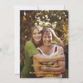 Invitation 50e anniversaire (Dos)