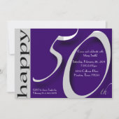 Invitation 50e anniversaire (Devant)