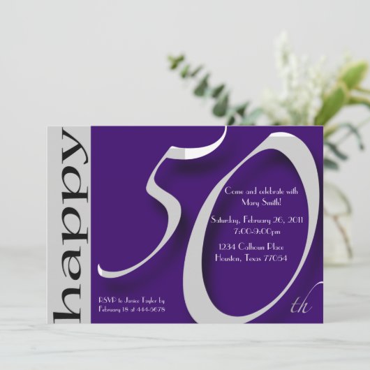 Invitation 50e anniversaire (Debout devant)