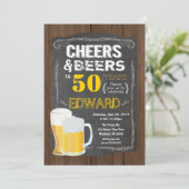 Invitation 50e anniversaire. Concours à 50 ans de bière (Debout devant)