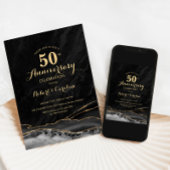 Invitation 50e anniversaire de Black Gold