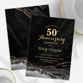 Invitation 50e anniversaire de Black Gold