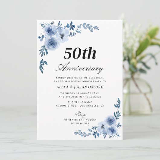 invitation 50e anniversaire de la floraison bleue (Debout devant)