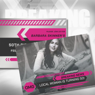 Invitation 50e anniversaire de la soirée d'information de la 