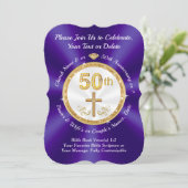 Invitation 50e anniversaire de l'église / 50e anniversaire du (Debout devant)